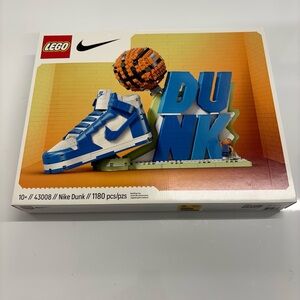 LEGO x Nike Dunk Set 43008 New Sealed Collectible”